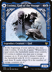 Cosima, God of the Voyage // The Omenkeel (Showcase) [Kaldheim] | Grognard Games