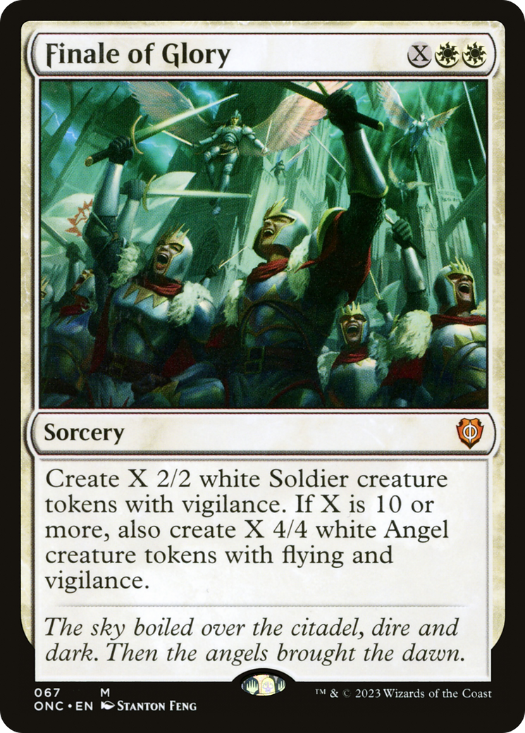 Finale of Glory [Phyrexia: All Will Be One Commander] | Grognard Games