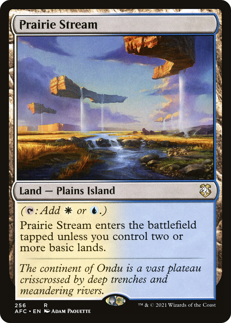 Prairie Stream [Dungeons & Dragons: Adventures in the Forgotten Realms Commander] | Grognard Games