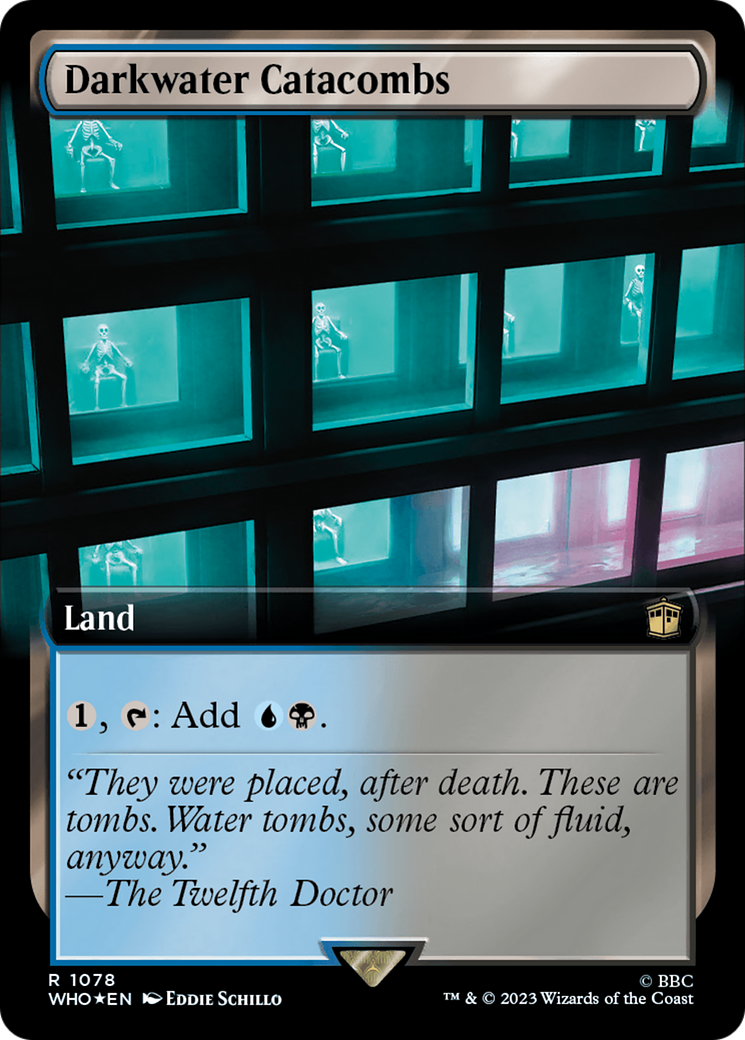 Darkwater Catacombs (Extended Art (Surge Foil) [Doctor Who] | Grognard Games