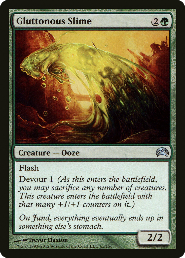 Gluttonous Slime (PC2-065) - Planechase 2012 Foil | Grognard Games