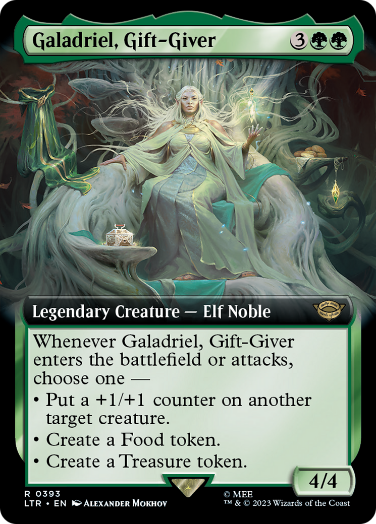 Galadriel, Gift-Giver (Extended Art) [The Lord of the Rings: Tales of Middle-Earth] | Grognard Games