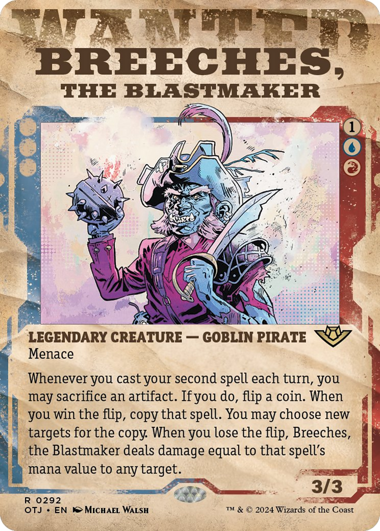 Breeches, the Blastmaker (Showcase) [Outlaws of Thunder Junction] | Grognard Games