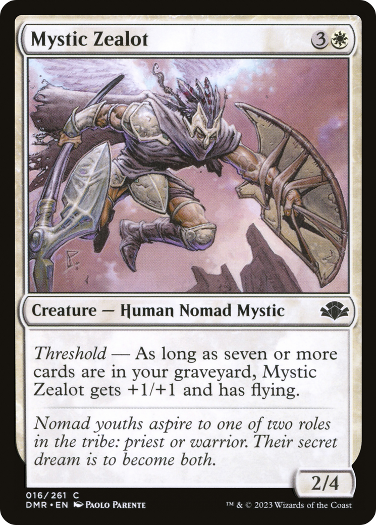 Mystic Zealot [Dominaria Remastered] | Grognard Games