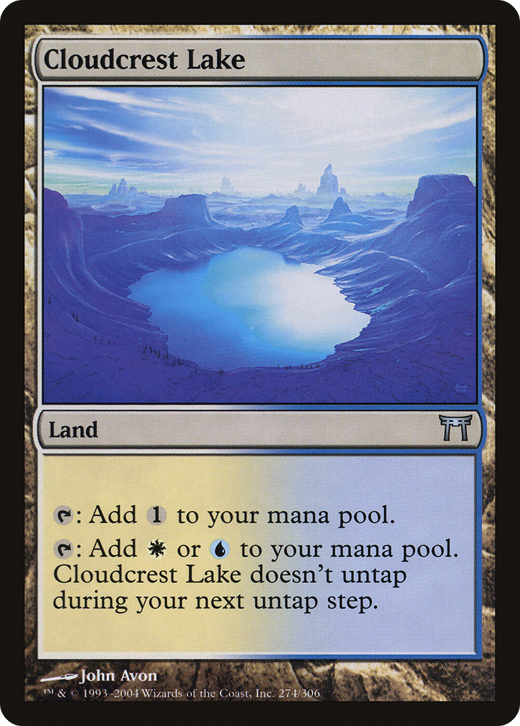Cloudcrest Lake [Champions of Kamigawa] | Grognard Games