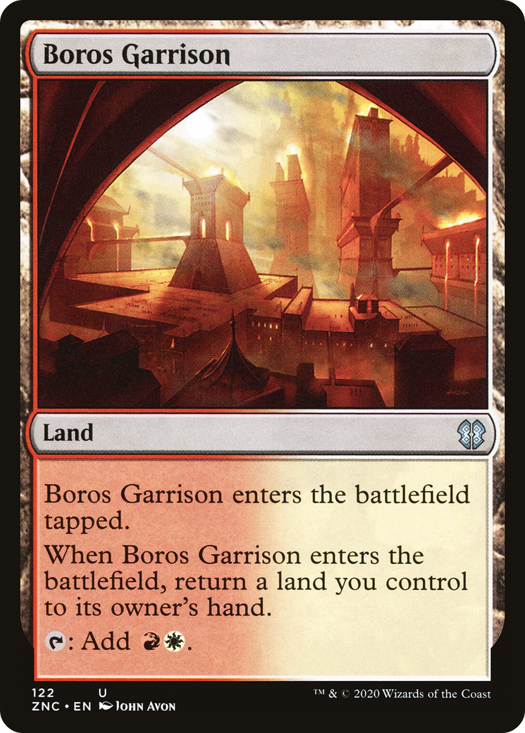 Boros Garrison [Zendikar Rising Commander] | Grognard Games