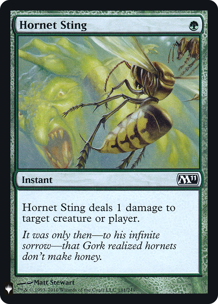 Hornet Sting [Mystery Booster] | Grognard Games