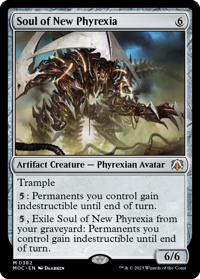 Soul of New Phyrexia [March of the Machine Commander] | Grognard Games