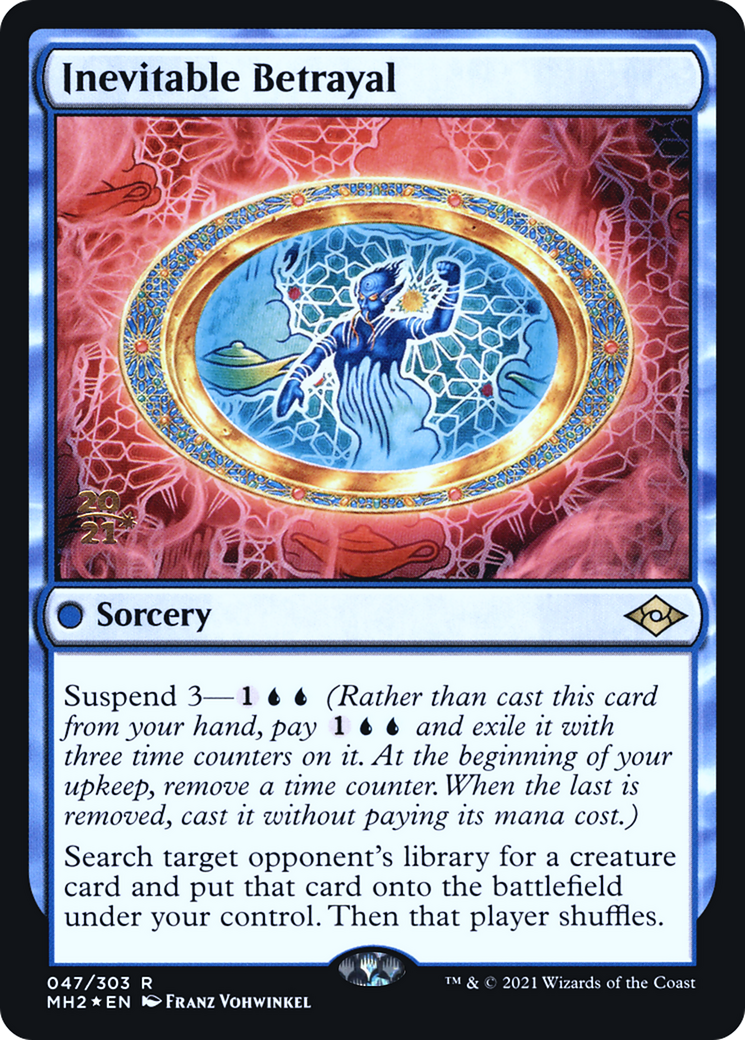 Inevitable Betrayal [Modern Horizons 2 Prerelease Promos] | Grognard Games