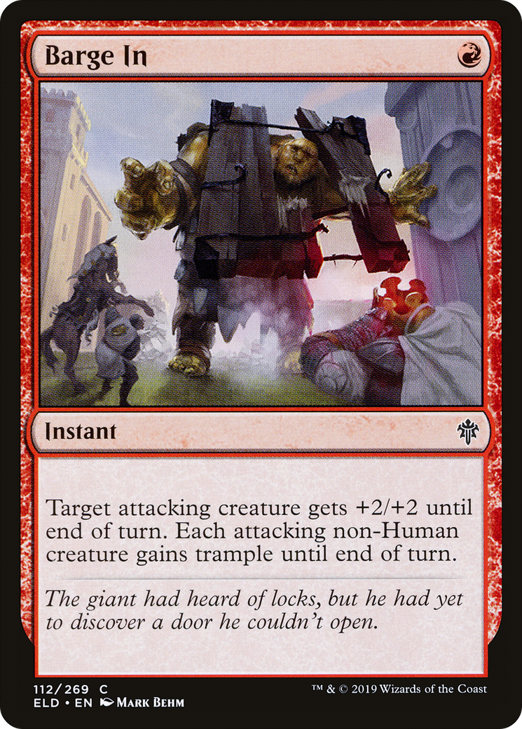Barge In [Throne of Eldraine] | Grognard Games