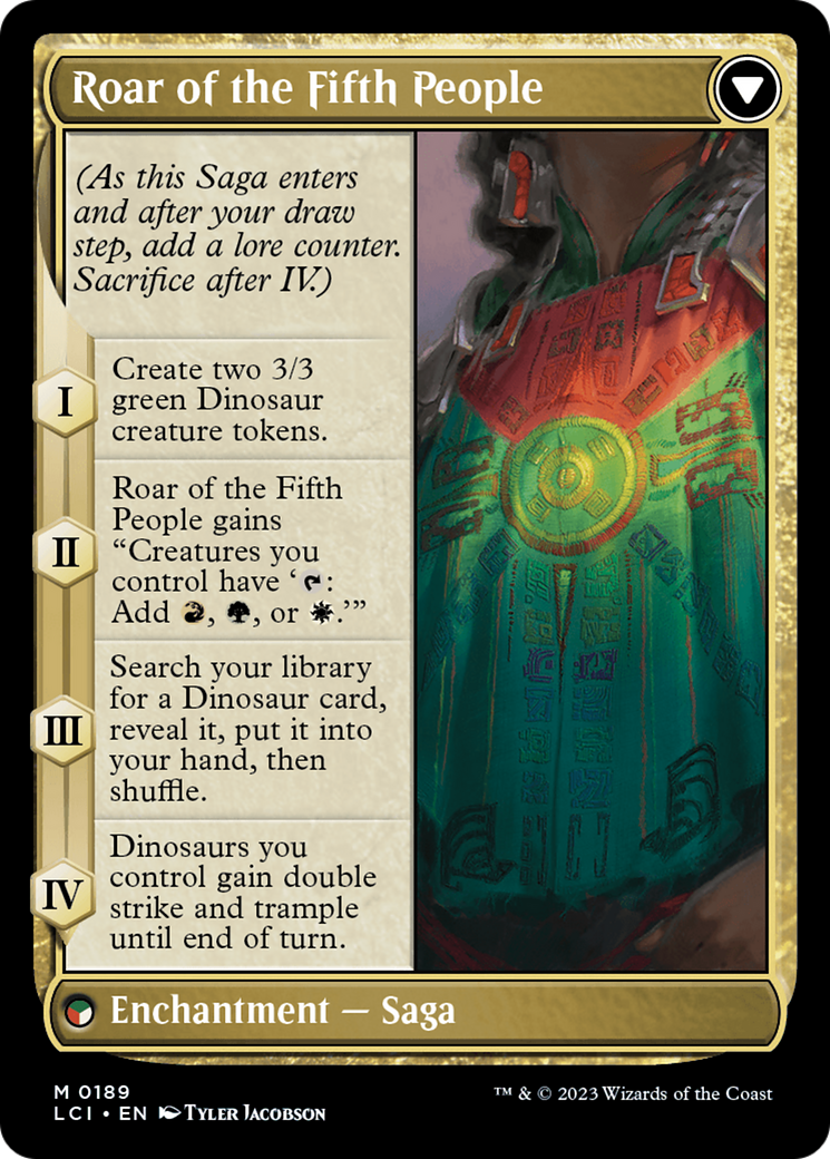 Huatli, Poet of Unity // Roar of the Fifth People [The Lost Caverns of Ixalan] | Grognard Games