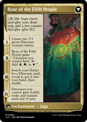 Huatli, Poet of Unity // Roar of the Fifth People [The Lost Caverns of Ixalan] | Grognard Games