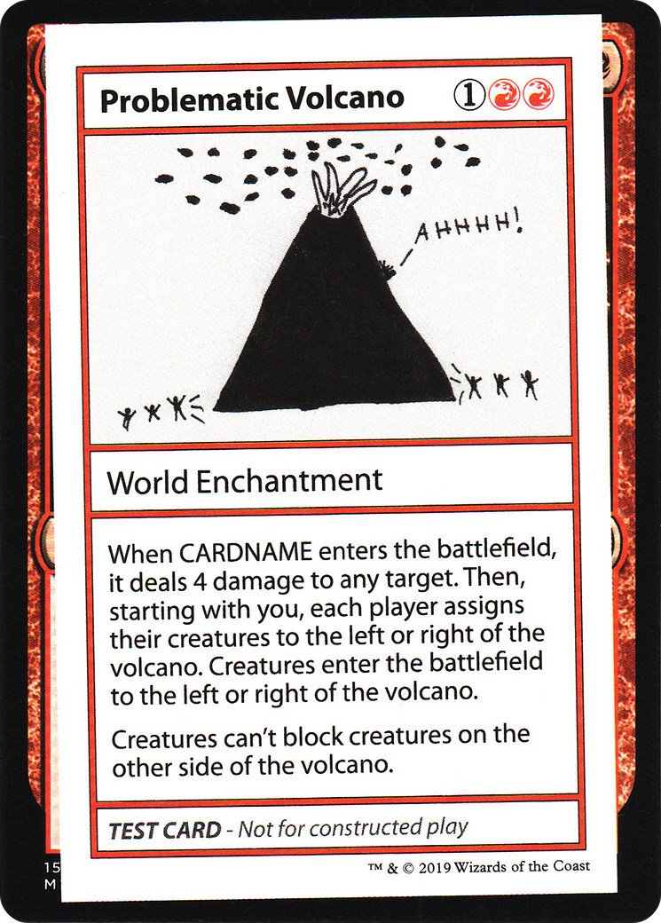 Problematic Volcano (2021 Edition) [Mystery Booster Playtest Cards] | Grognard Games