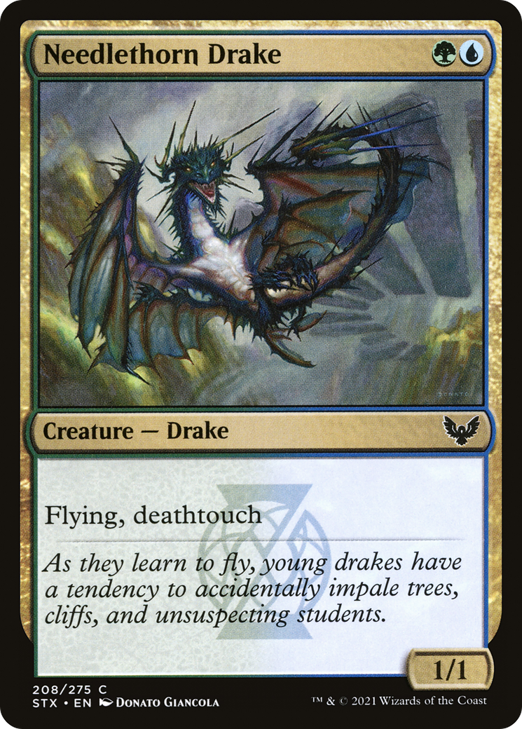 Needlethorn Drake [Strixhaven: School of Mages] | Grognard Games