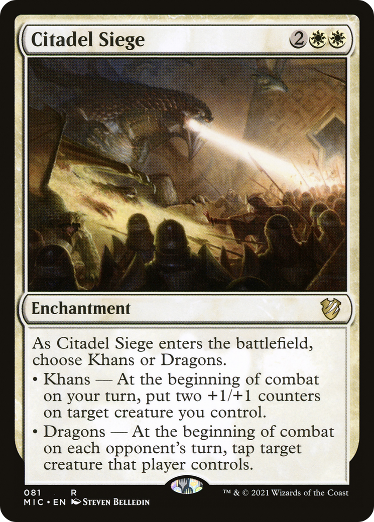 Citadel Siege [Innistrad: Midnight Hunt Commander] | Grognard Games