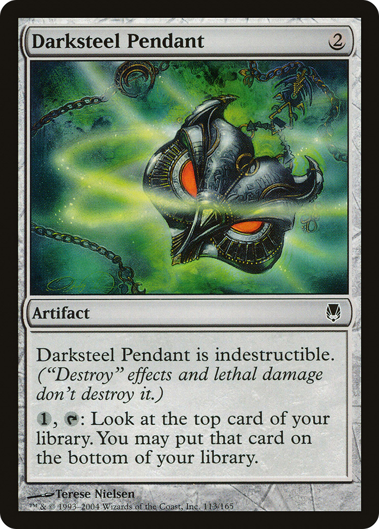Darksteel Pendant (DST-113) - Darksteel Foil | Grognard Games