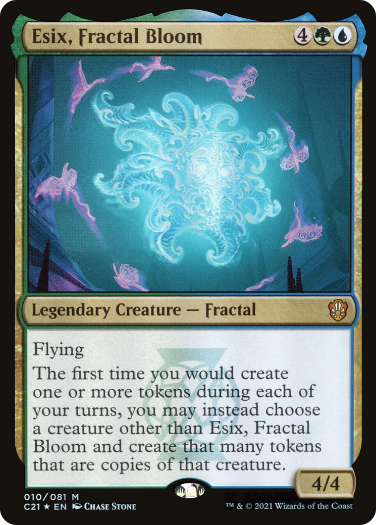 Esix, Fractal Bloom [Commander 2021] | Grognard Games