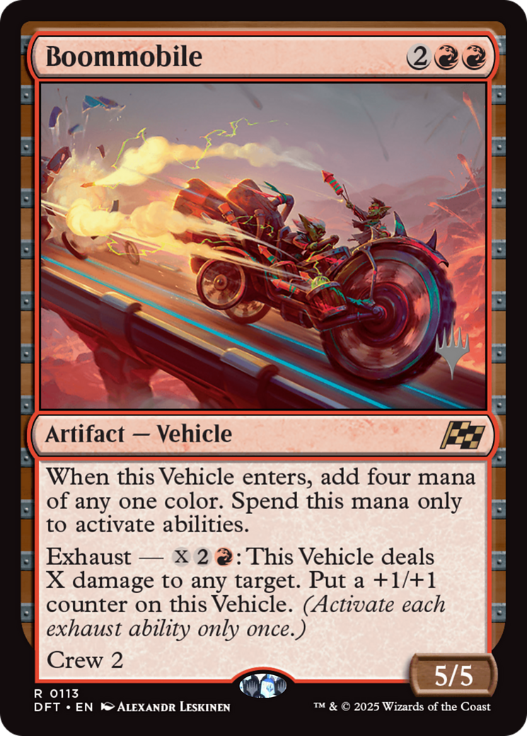 Boommobile (Promo Pack) [Aetherdrift Promos] | Grognard Games