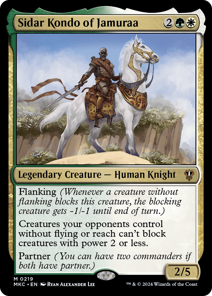 Sidar Kondo of Jamuraa [Murders at Karlov Manor Commander] | Grognard Games