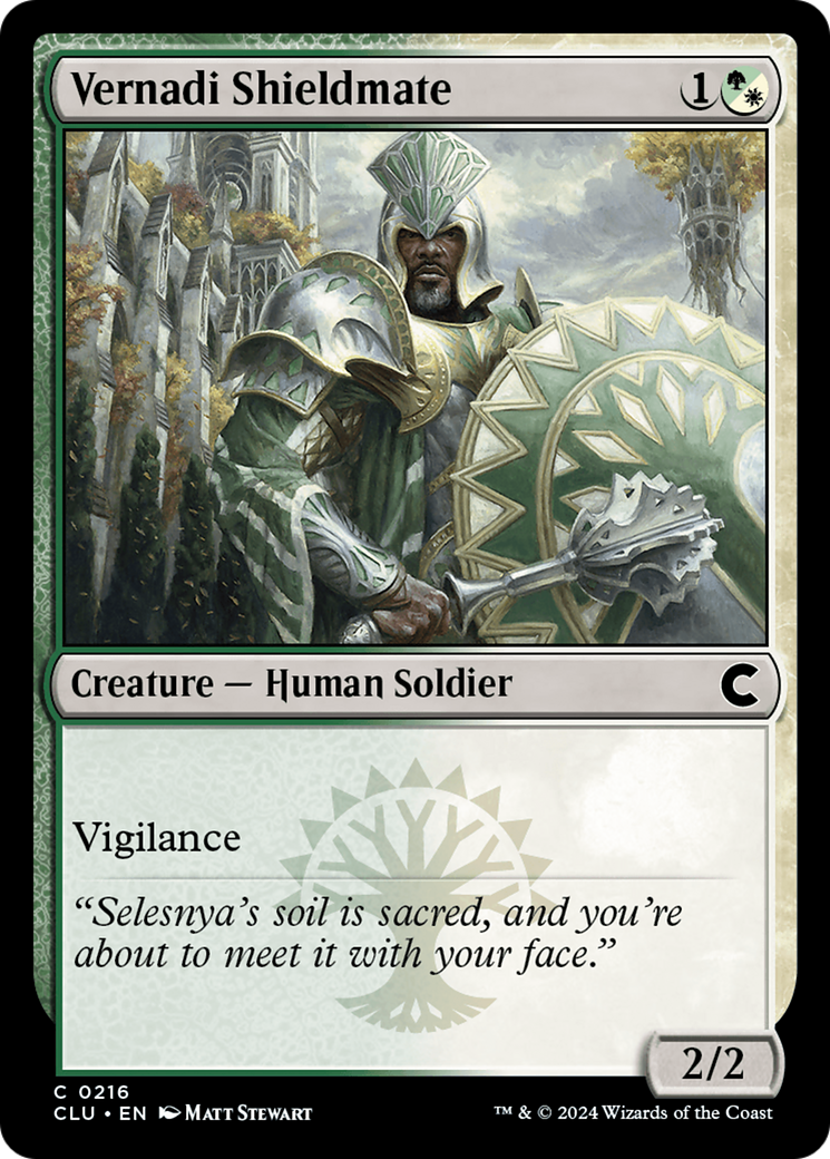 Vernadi Shieldmate [Ravnica: Clue Edition] | Grognard Games