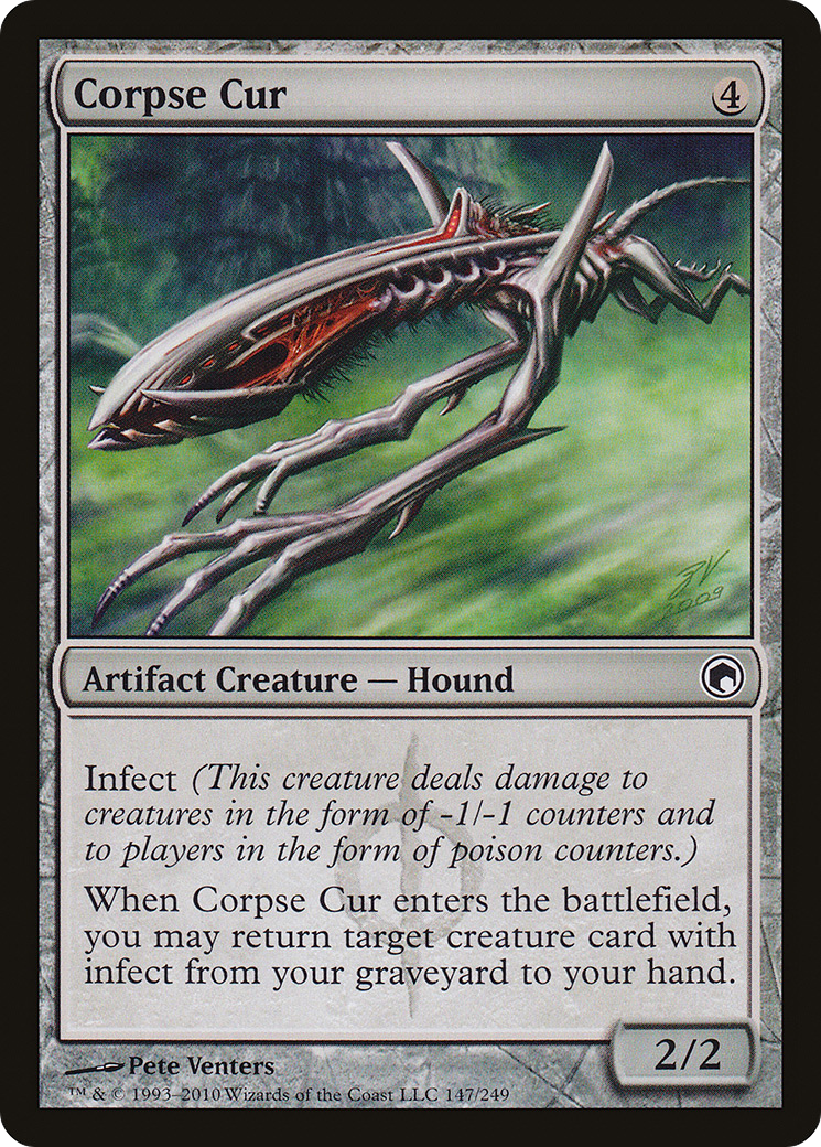 Corpse Cur (SOM-147) - Scars of Mirrodin Foil | Grognard Games