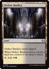 Orzhov Basilica [Duskmourn: House of Horror Commander] | Grognard Games