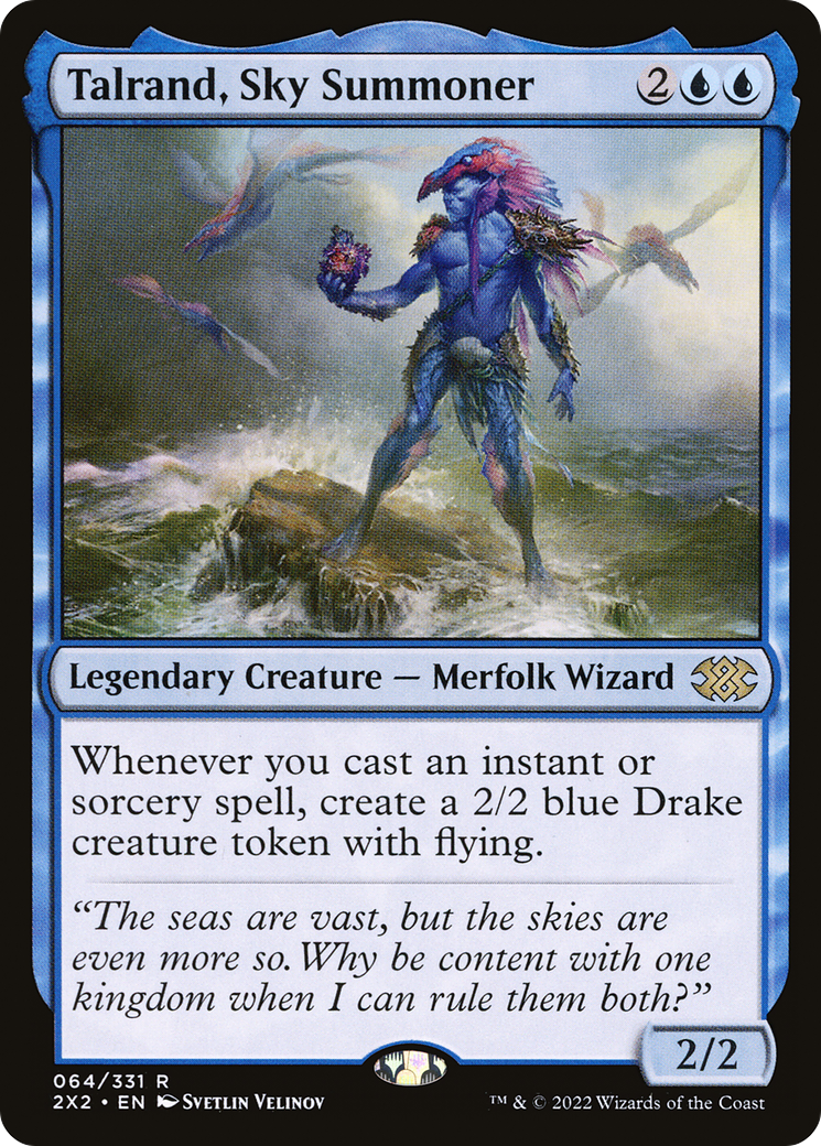 Talrand, Sky Summoner [Double Masters 2022] | Grognard Games