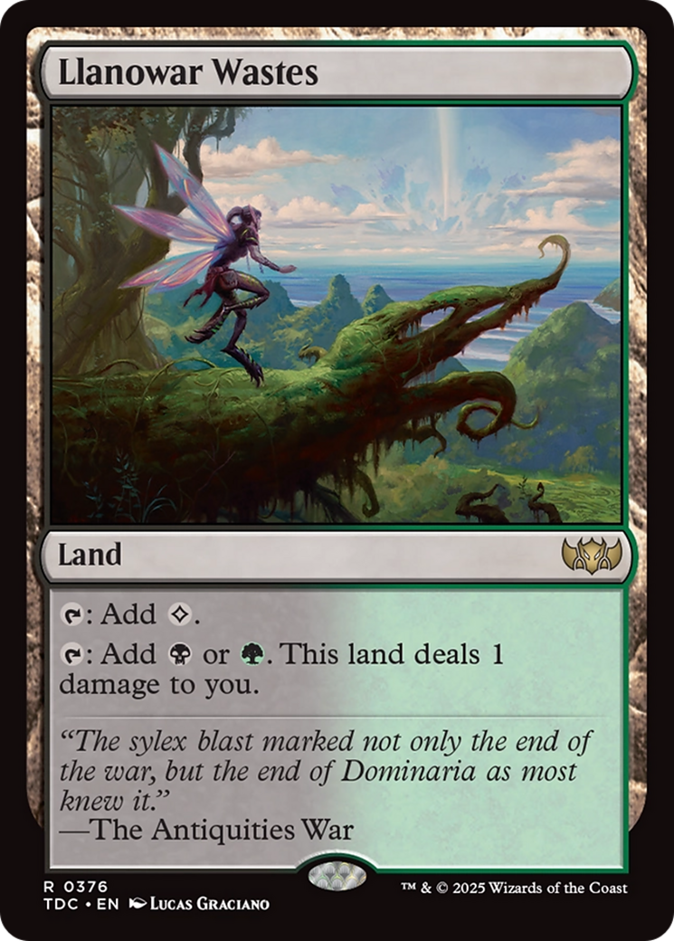 Llanowar Wastes [Tarkir: Dragonstorm Commander] | Grognard Games