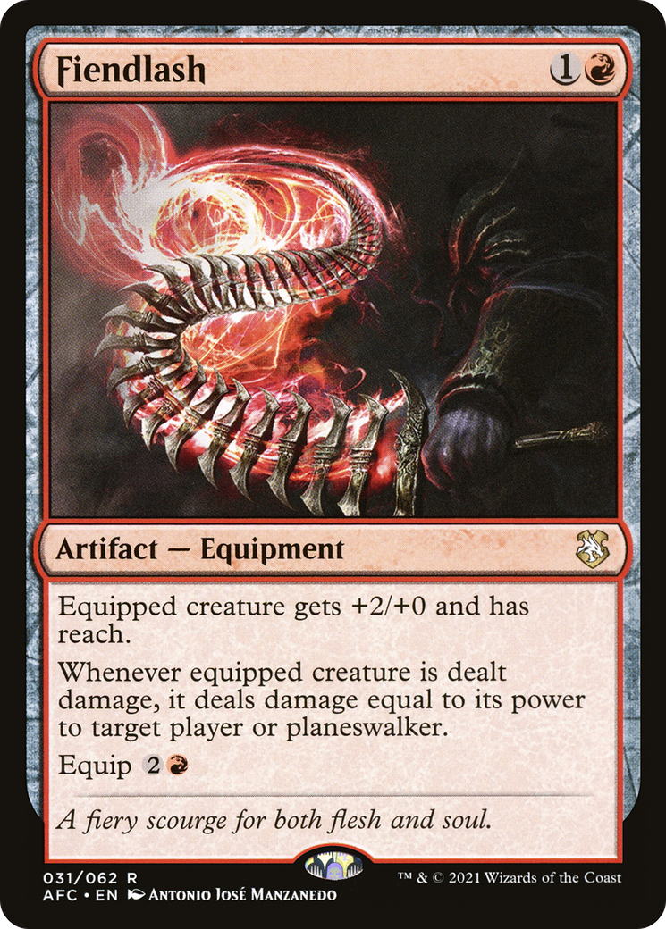 Fiendlash [Dungeons & Dragons: Adventures in the Forgotten Realms Commander] | Grognard Games