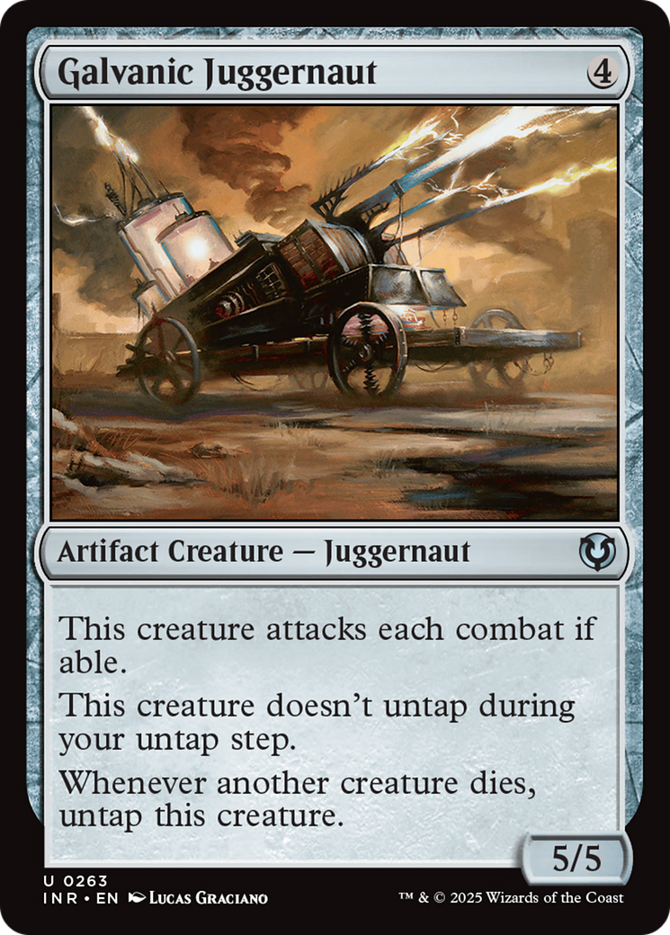 Galvanic Juggernaut [Innistrad Remastered] | Grognard Games