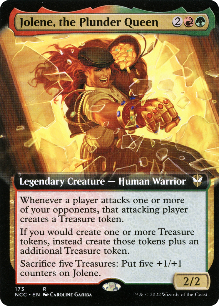 Jolene, the Plunder Queen (Extended Art) [Streets of New Capenna Commander] | Grognard Games