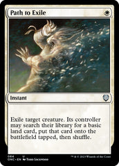 Path to Exile [Phyrexia: All Will Be One Commander] | Grognard Games