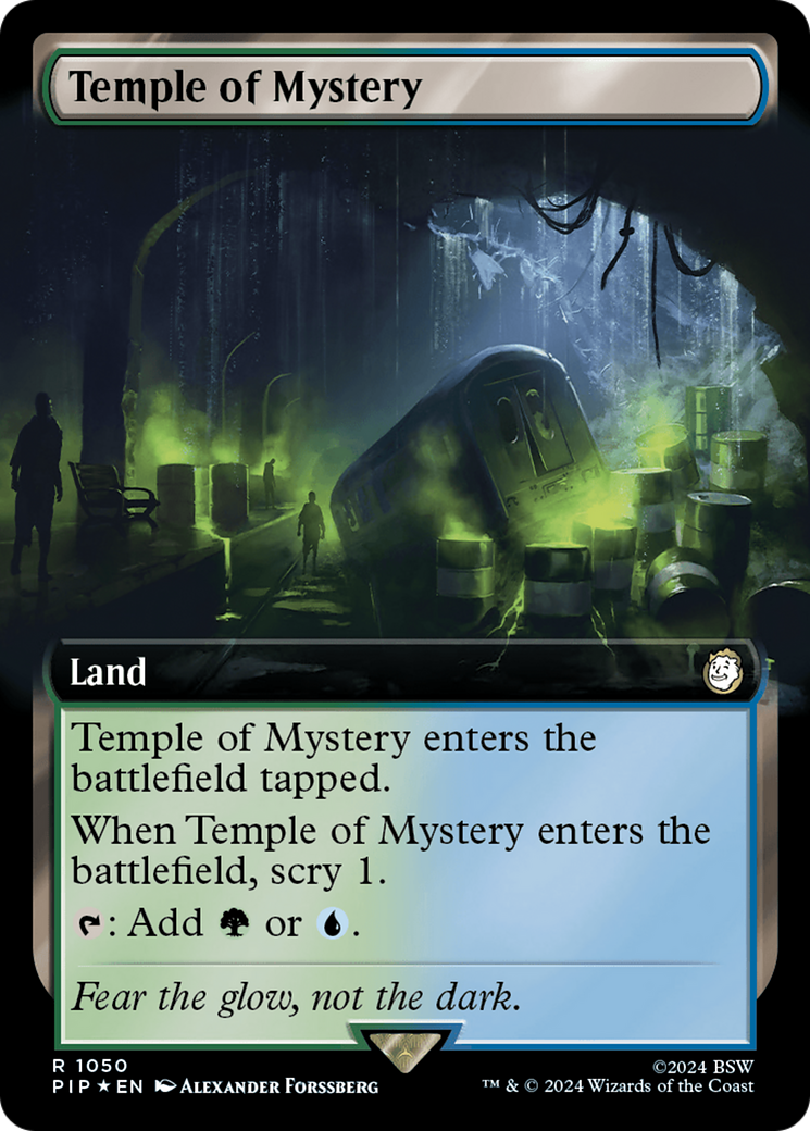 Temple of Mystery (Extended Art) (Surge Foil) [Fallout] | Grognard Games