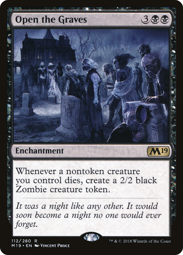 Open the Graves [Core Set 2019] | Grognard Games