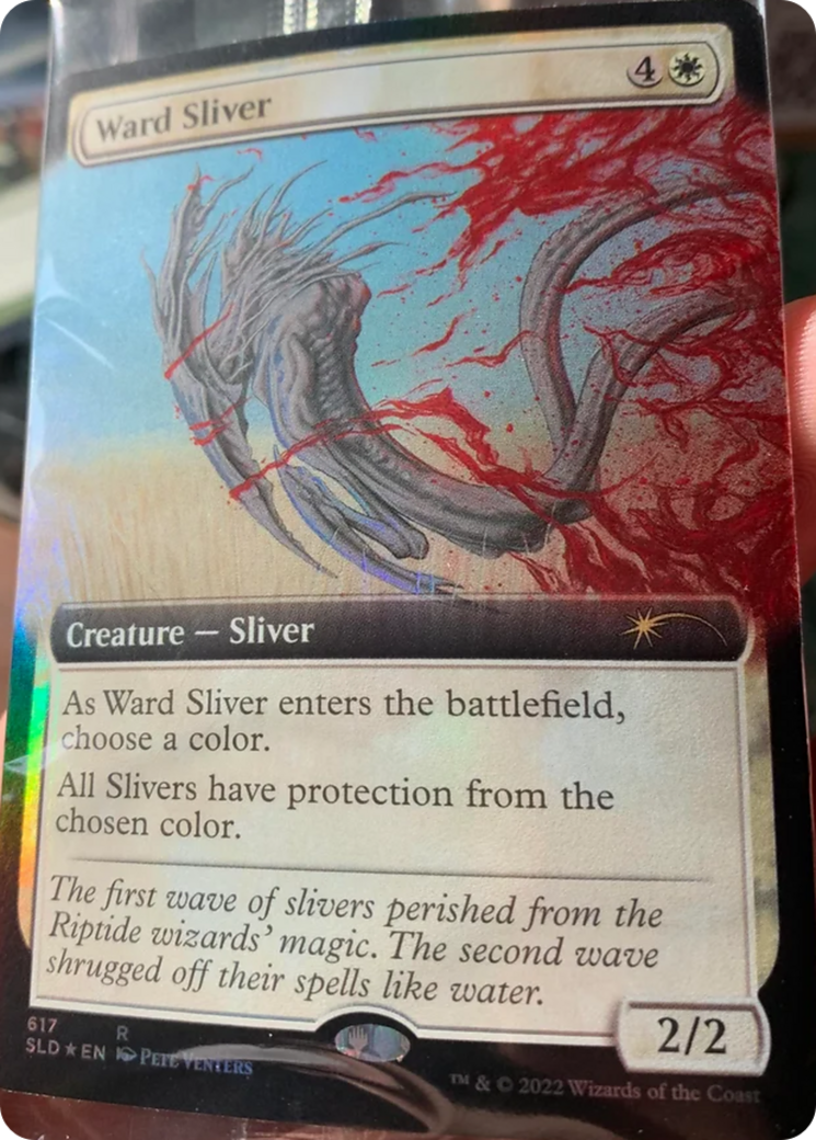 Ward Sliver (Extended Art) [Secret Lair Drop Promos] | Grognard Games