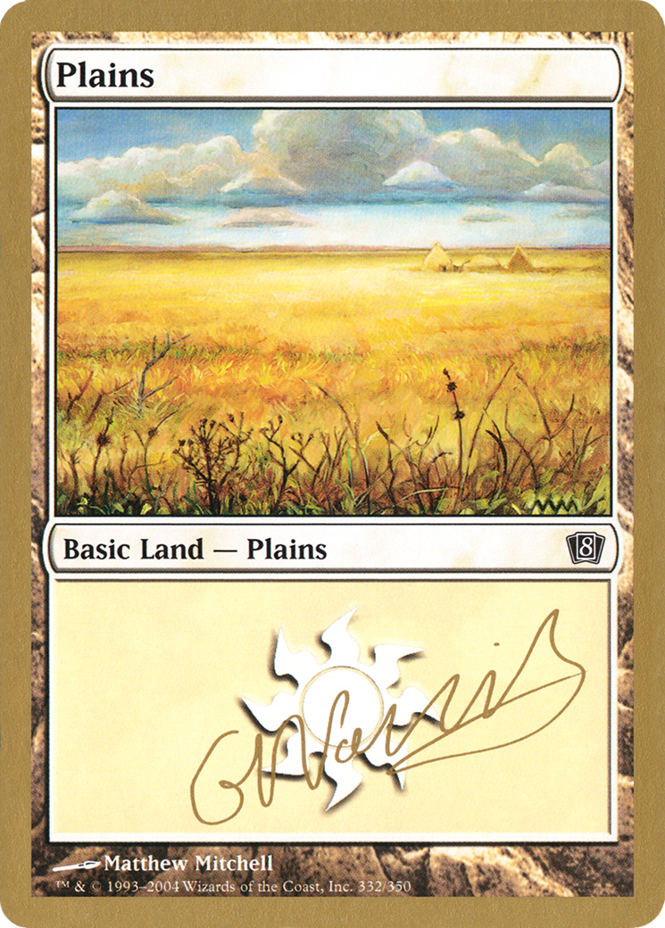 Plains (gn332) (Gabriel Nassif) [World Championship Decks 2004] | Grognard Games