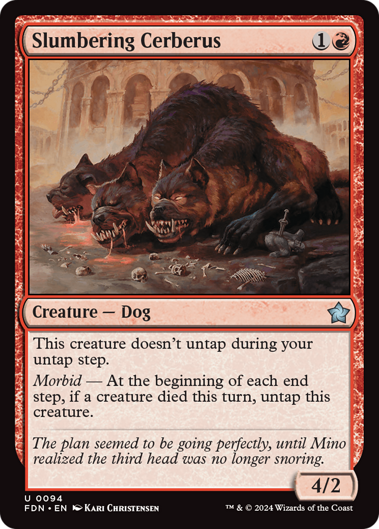Slumbering Cerberus [Foundations] | Grognard Games
