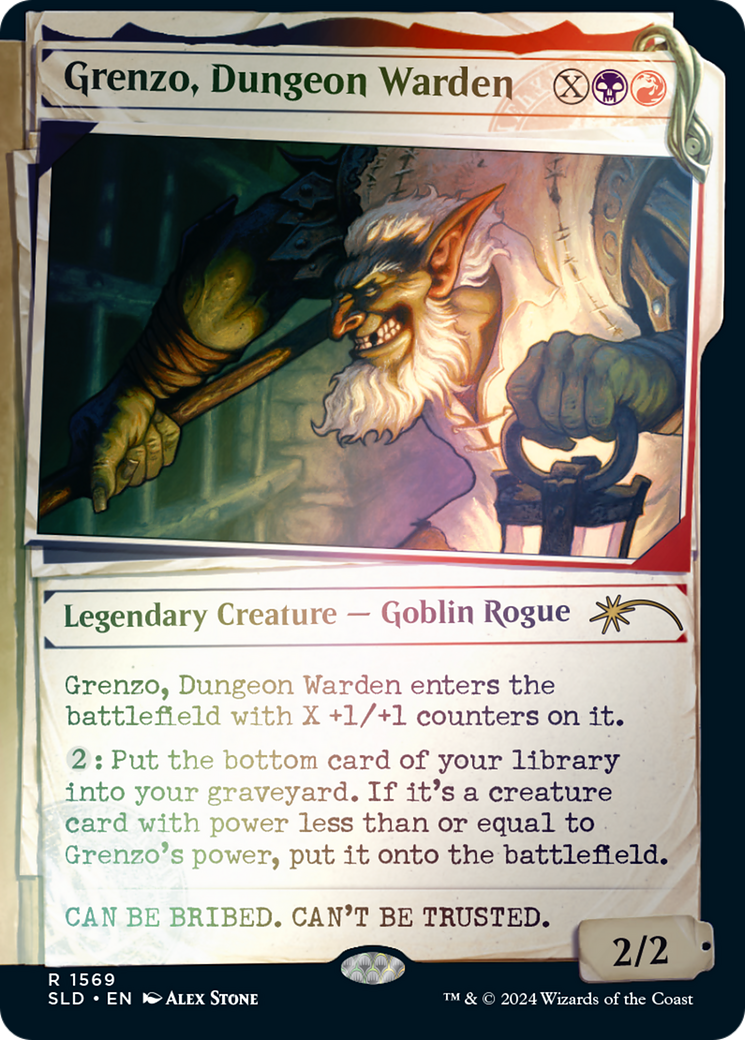 Grenzo, Dungeon Warden (Rainbow Foil) [Secret Lair Drop Series] | Grognard Games