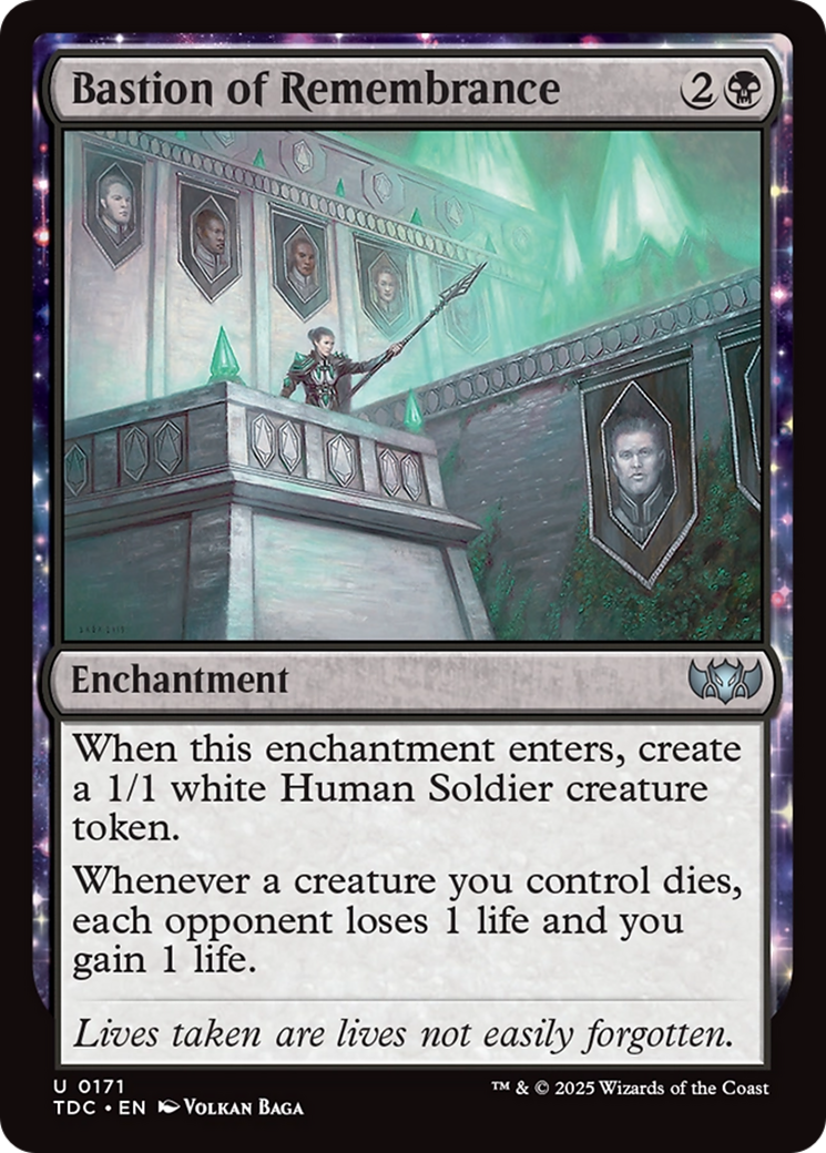 Bastion of Remembrance [Tarkir: Dragonstorm Commander] | Grognard Games
