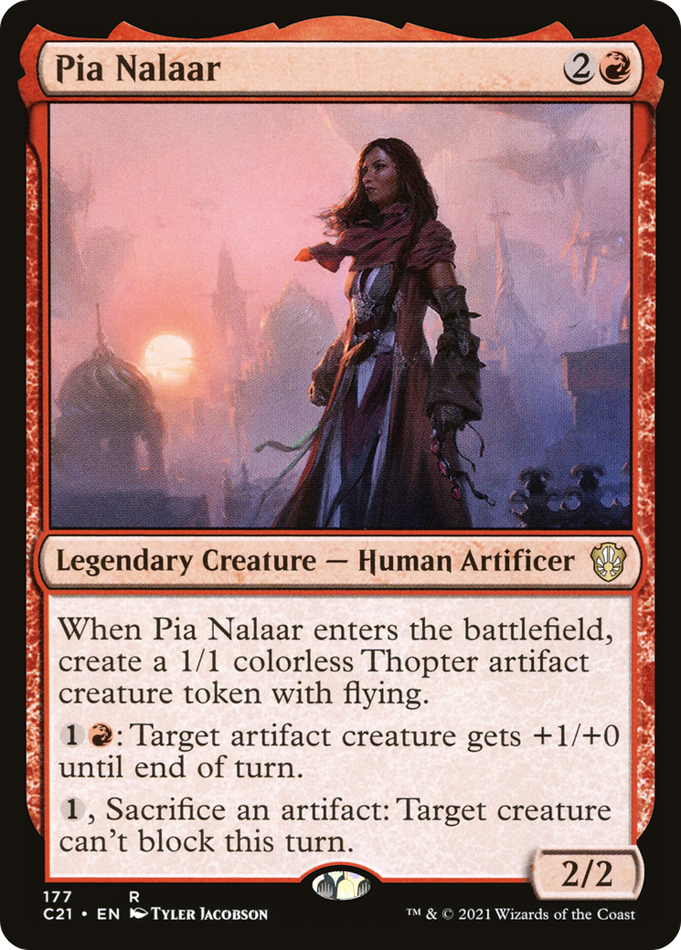 Pia Nalaar [Commander 2021] | Grognard Games