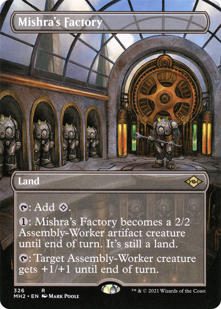 Mishra's Factory (Borderless Alternate Art) [Modern Horizons 2] | Grognard Games