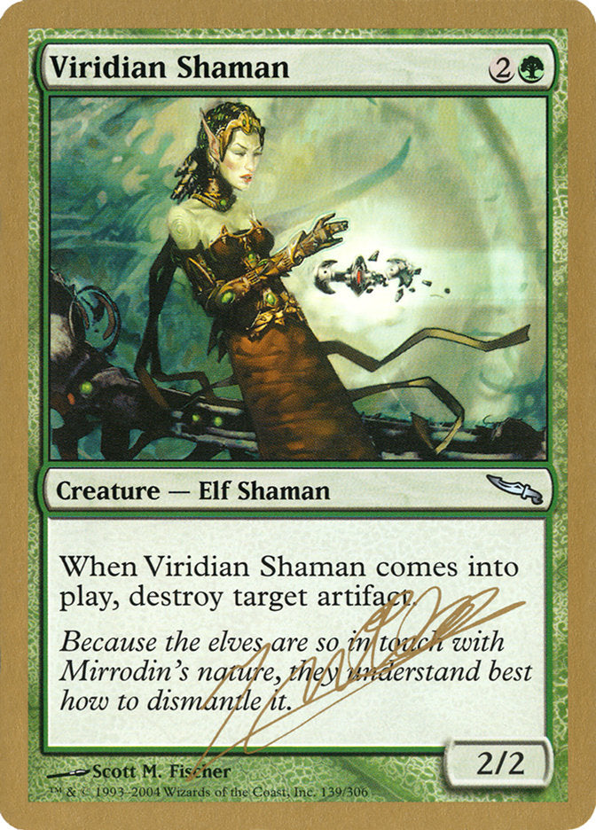 Viridian Shaman (Julien Nuijten) [World Championship Decks 2004] | Grognard Games