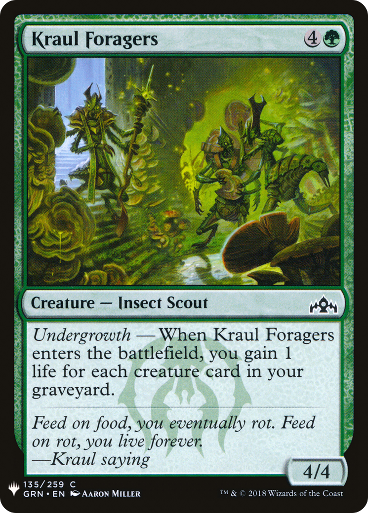 Kraul Foragers [Mystery Booster] | Grognard Games