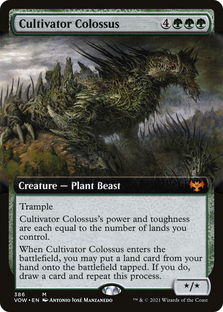Cultivator Colossus (Extended) [Innistrad: Crimson Vow] | Grognard Games