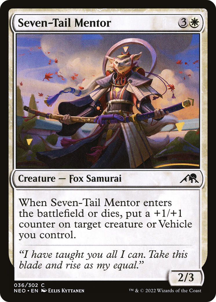 Seven-Tail Mentor [Kamigawa: Neon Dynasty] | Grognard Games