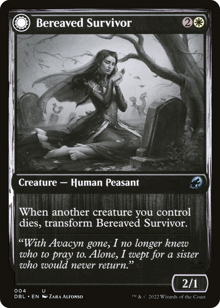 Bereaved Survivor // Dauntless Avenger [Innistrad: Double Feature] | Grognard Games