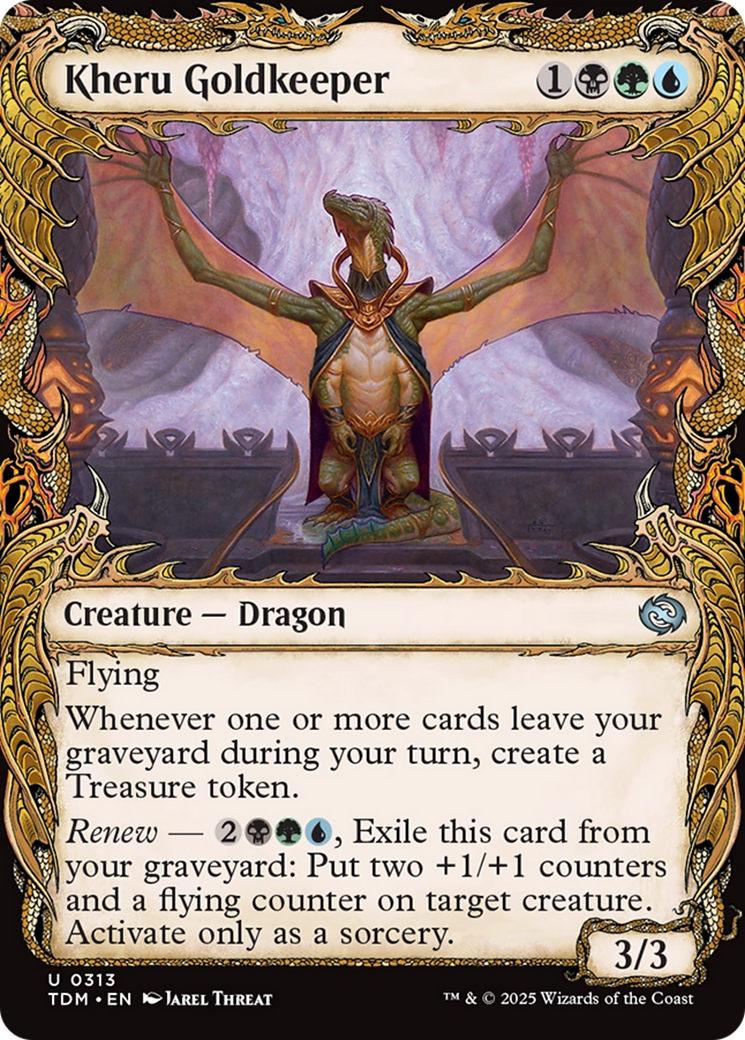Kheru Goldkeeper (Showcase) [Tarkir: Dragonstorm] | Grognard Games