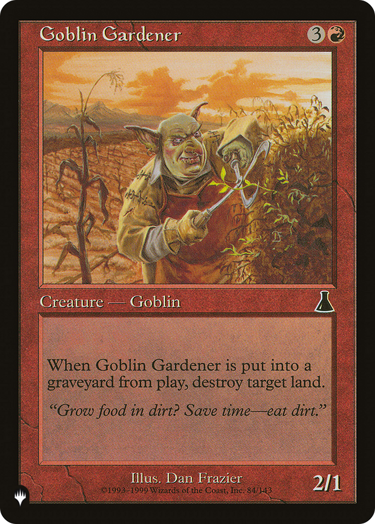 Goblin Gardener [The List] | Grognard Games