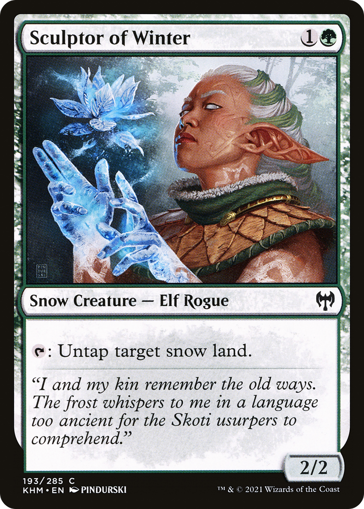 Sculptor of Winter [Kaldheim] | Grognard Games