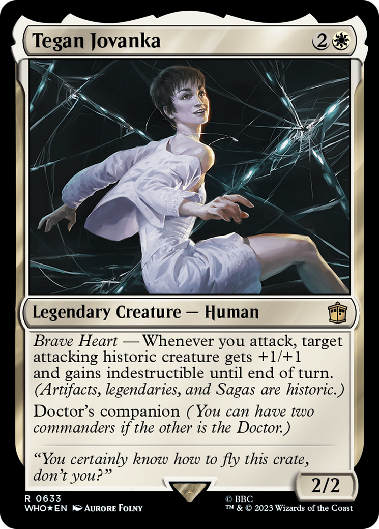 Tegan Jovanka (Surge Foil) [Doctor Who] | Grognard Games
